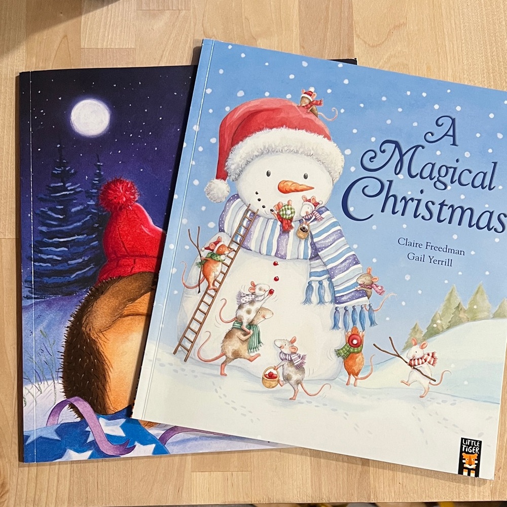 3/$18 One Snowy Night and A Magical Christmas Holiday Books by